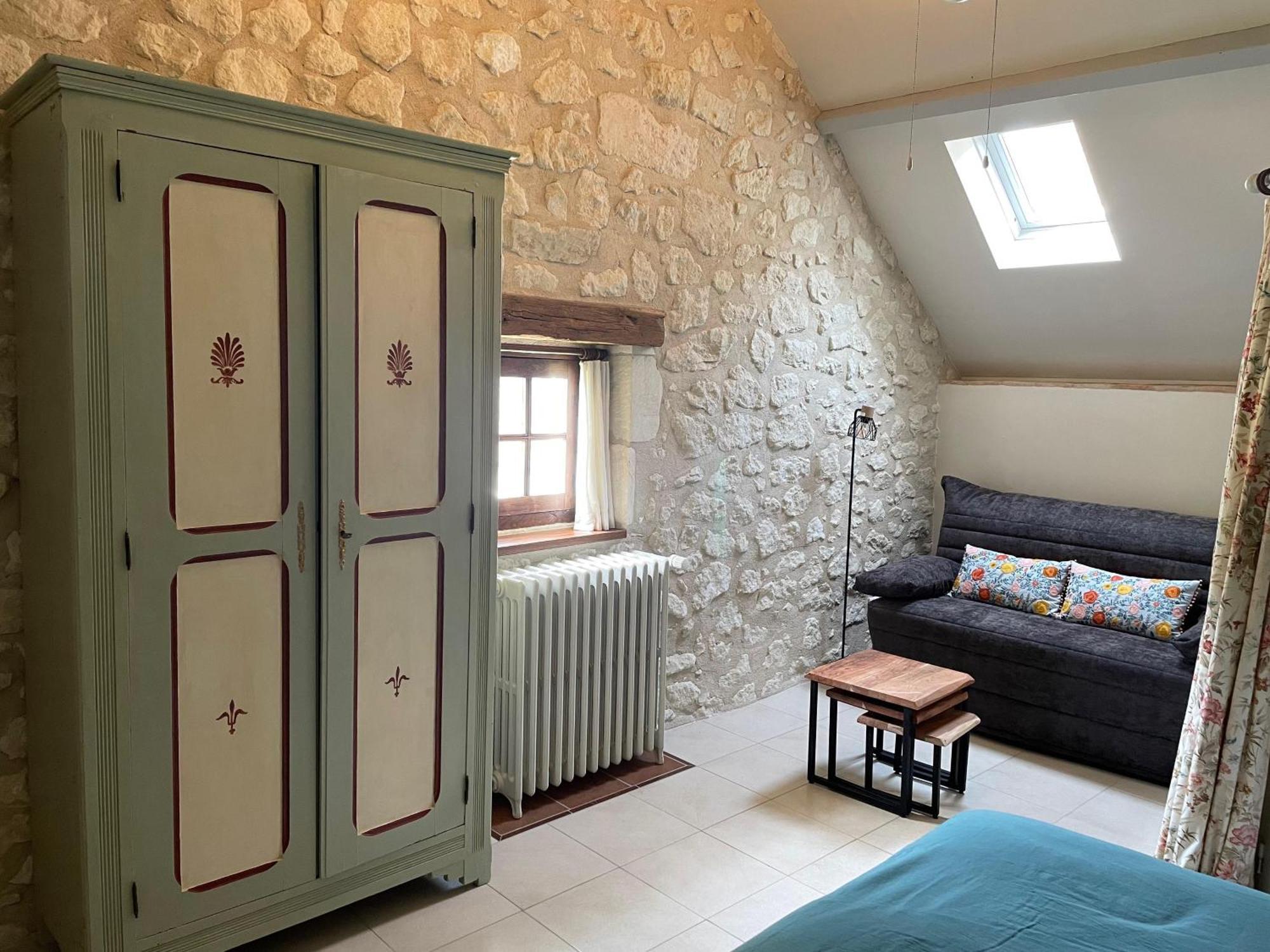 Les Bertaulieres Bed and Breakfast Bossay-sur-Claise Δωμάτιο φωτογραφία