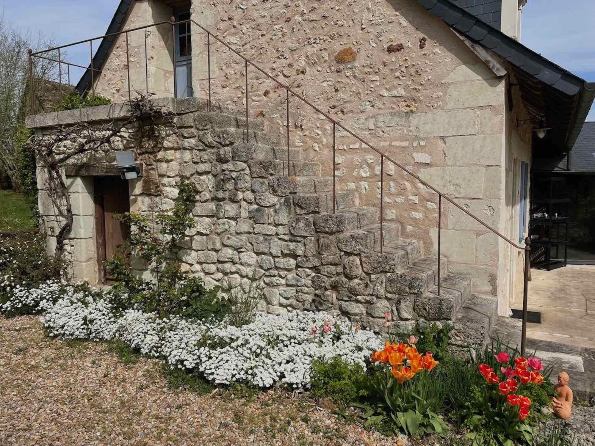 Les Bertaulieres Bed and Breakfast Bossay-sur-Claise Δωμάτιο φωτογραφία