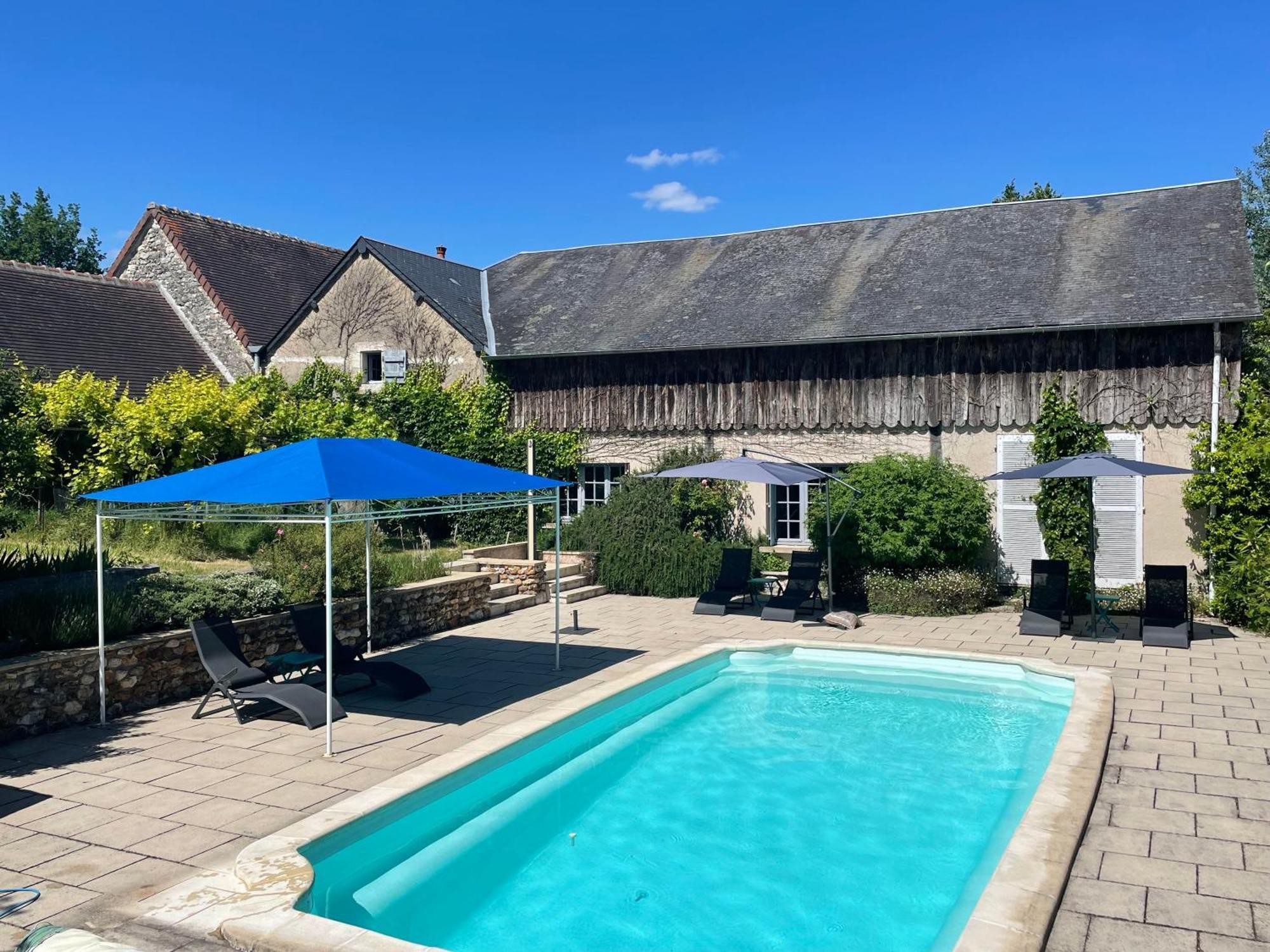 Les Bertaulieres Bed and Breakfast Bossay-sur-Claise Εξωτερικό φωτογραφία
